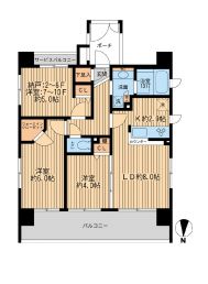 エコロジー錦糸町レジデンス 704 間取り図