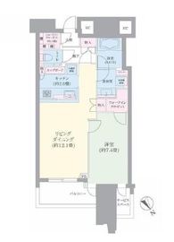 スカイズタワー＆ガーデン 39階 間取り図