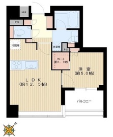 ディアナコート千石丸山町 1階 間取り図