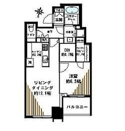 大崎ウエストシティタワーズ ウエスト 28階 間取り図