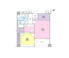 ビラハイツ参宮橋 4階 間取り図