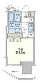 レジディア文京小石川Ⅱ 102 間取り図