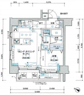 リヴァプール東池袋 5階 間取り図