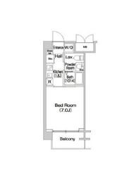 コンフォリア大森トロワ 406 間取り図