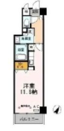 ロイヤルハウス日本橋 304 間取り図