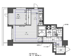 アーバンパーク麻布十番 604 間取り図