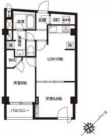 アーバンパーク代官山2 209 間取り図