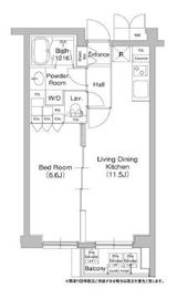 コンフォリア原宿 417 間取り図