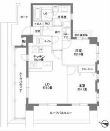 カスタリア本所吾妻橋 601 間取り図