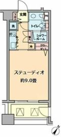 カスタリア水天宮 506 間取り図