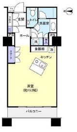 シティフロントタワー 11階 間取り図