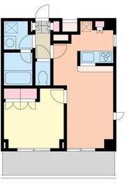 エスティメゾン千石 408 間取り図