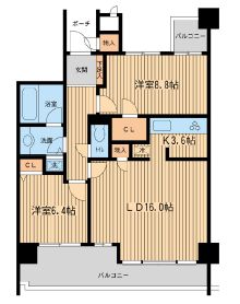ガーデン文京白山 602 間取り図
