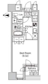 プライムアーバン池袋 303 間取り図