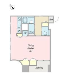 CAMEL築地1 1004 間取り図