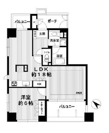 アルス恵比寿メイクス 10階 間取り図