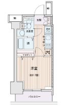 エスティメゾン錦糸町2 1212 間取り図