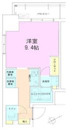 門前仲町レジデンス八番館 301 間取り図