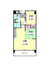 アーバンフラッツ芝浦 902 間取り図