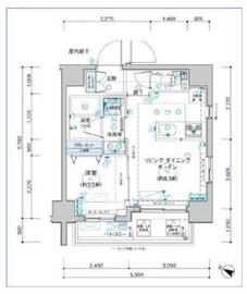 リヴァプール東池袋 4階 間取り図