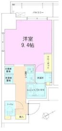 門前仲町レジデンス八番館 1001 間取り図