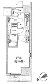 アイル銀座京橋壱番館 12階 間取り図