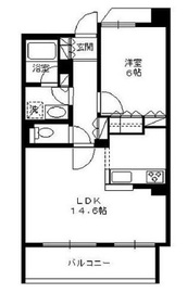 アトラス新宿柏木 4階 間取り図
