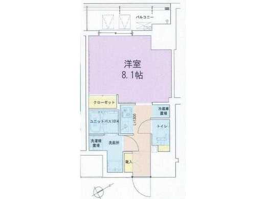 門前仲町レジデンス八番館 902 間取り図