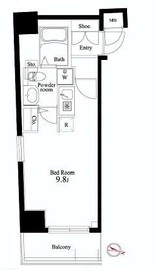 プロスペクト日本橋本町 1204 間取り図