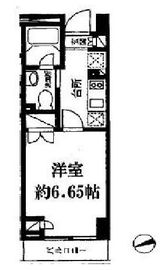 カスタリア戸越駅前 307 間取り図