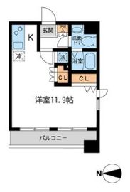 HF錦糸町レジデンス 1001 間取り図