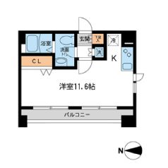 HF錦糸町レジデンス 1101 間取り図