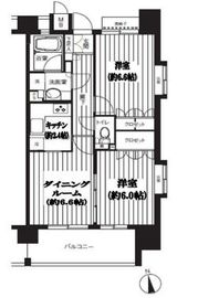 パシフィーク品川 1101 間取り図