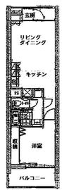 四谷アパートメント 301 間取り図