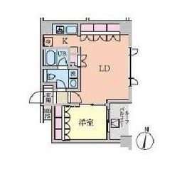 蒼映パーク原宿 503 間取り図