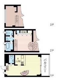 エスティメゾン麻布永坂 302 間取り図