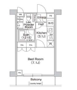 コンフォリア駒場 226 間取り図