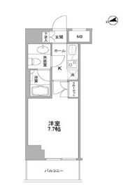 コンフォリア東中野DEUX 402 間取り図