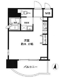 コリーヌ代官山 7階 間取り図