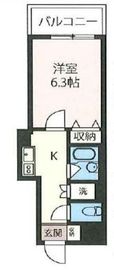 エスティメゾン神田 1102 間取り図