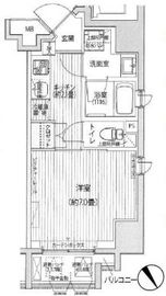 サイプレス御成門 301 間取り図