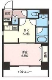 エスティメゾン神田 706 間取り図