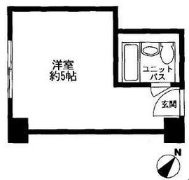 赤坂レジデンシャルホテル 9階 間取り図