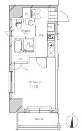 フトゥールス南麻布 1001 間取り図