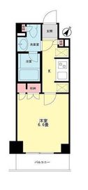 コスモリード目黒学芸大学イースト 102 間取り図