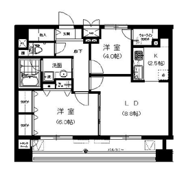 プライブ恵比寿 10階 間取り図