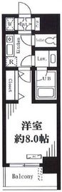 ドゥーエ蔵前 1001 間取り図