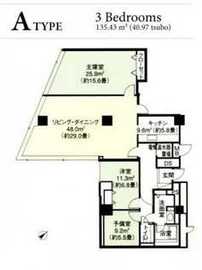 ニチレイ東銀座レジデンス 2005 間取り図