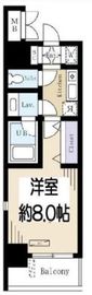 ドゥーエ蔵前 604 間取り図