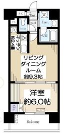 ドゥーエ蔵前 205 間取り図